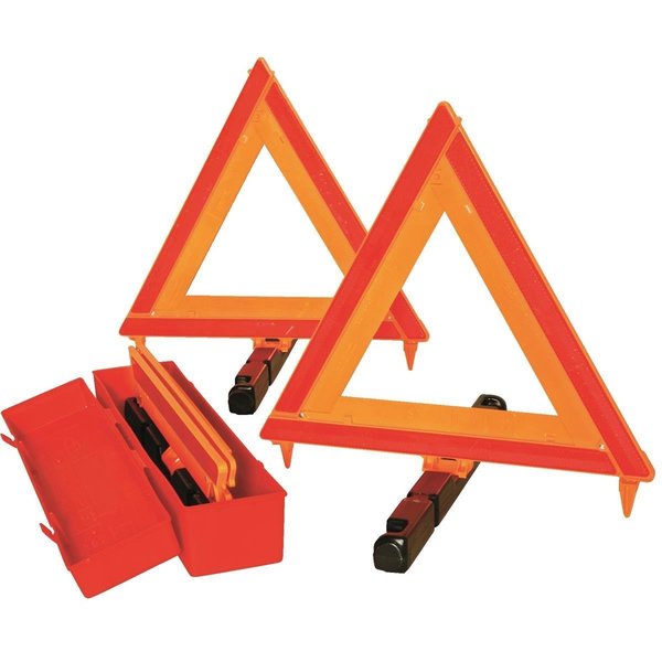 Gemplers Triangular Highway Warning Kit, 4 Pieces, Pack of 3 95-03-009